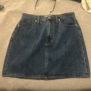 Madewell a-line skirt NWOT